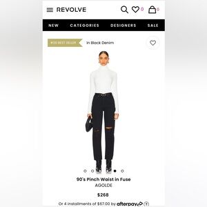 Agolde 90s pinch denim